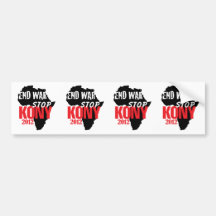 Stop Kony 2012 Bumper Sticker