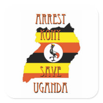 Stop Kony 2012 Square Stickers