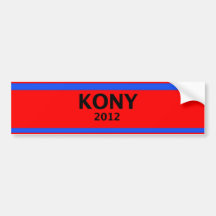 Stop Kony Bumper Sticker