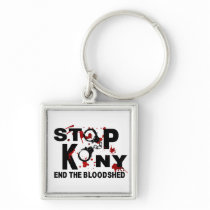 Stop Kony. End the Bloodshed. Key Chain