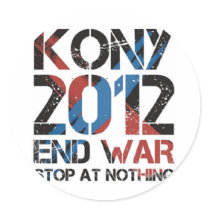 Stop Kony Stickers