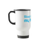 Stop looking at my tweets mug