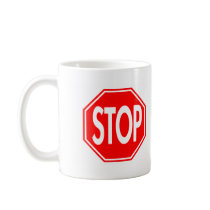 Stop Coffee Mug