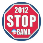 Stop Obama 2012 stickers