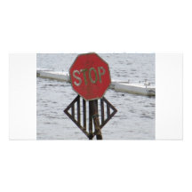 Stop Photo Card