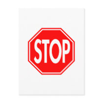 Stop Post Card