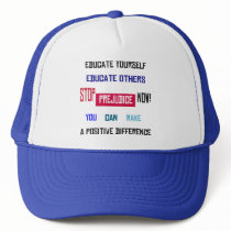 Stop Prejudice Cap Mesh Hat