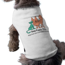 stop puppy mill logo dog T Dog Clothing