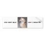 STOP PUPPY MILLS - ADOPT A RESCUE PET BUMPER STICKERS