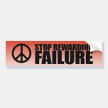 STOP REWARDING FAILURE BUMPER STICKER
