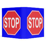 STOP SIGN binders