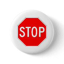 Stop Sign Customizable Buttons