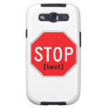 Stop Sign for a Cause Galaxy SIII Covers