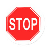 Stop Sign - sticker