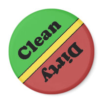 Stop Signal Dishwasher Magnet magnets