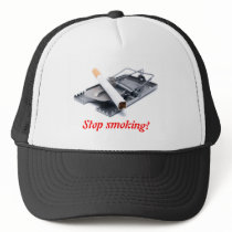 Stop smoking! trucker hats