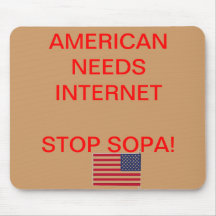 Stop Sopa Mouse Pads