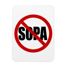Stop SOPA Premium Magnet