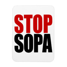 Stop SOPA Premium Magnet