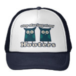 Stop Staring at my Hooters Boobs humour Hat