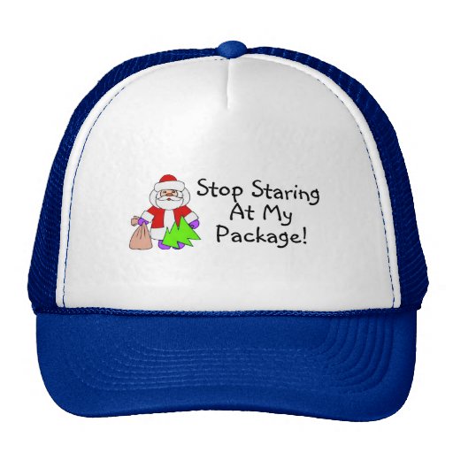Stop Staring At My Package 2 Mesh Hat