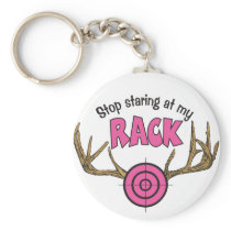 Stop Staring At My Rack Key Chains