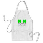 Stop Staring At My Shamrocks Apron