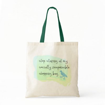 Stop Staring Tote Bag by GSquared