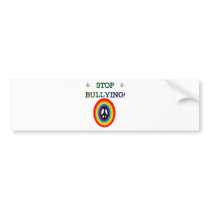 stop the bullying sign bumper sticker