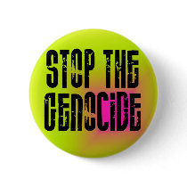 Stop The Genocide Button