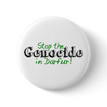 Stop The Genocide Darfur Button