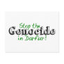 Stop The Genocide Darfur Post Cards