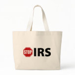 Stop the IRS Canvas Bag