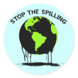 STOP THE SPILLING STICKER