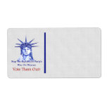 STOP THE WAR ON WOMEN CUSTOM SHIPPING LABEL