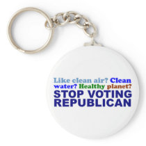 STOP VOTING REPUBLICAN KEY CHAINS