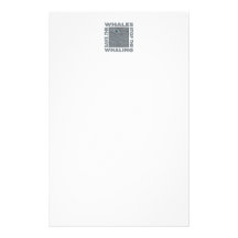 Stop Whaling, Save Whales Personalized Stationery
