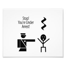 stop youre under arrest music humour 2 photo