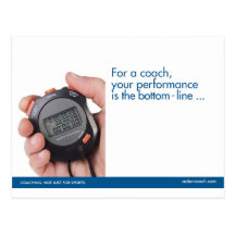Stopwatch Sports Postcard