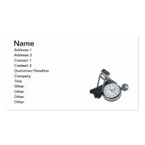 Stopwatch Treadmill business cards