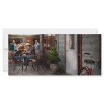 Storefront - Frenchtown, NJ - At a quaint Bistro Rack Card Template