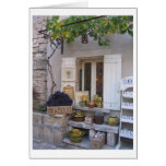 Storefront in Provence, France Greeting Card