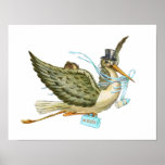 STORK BABY BOY SHOWER