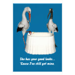 Stork Baby Shower Invite
