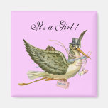 STORK BABY SHOWER MAGNETS