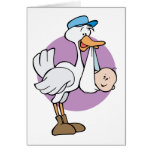 Stork With Baby cards