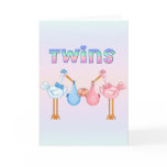 Stork with Twins