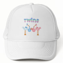 Stork with Twins