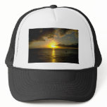 Storm Approaching Over Sea Trucker Hats