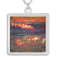 Storm at Sea Pendant